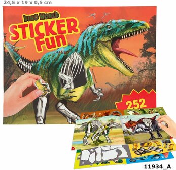 Dino World Sticker Fun