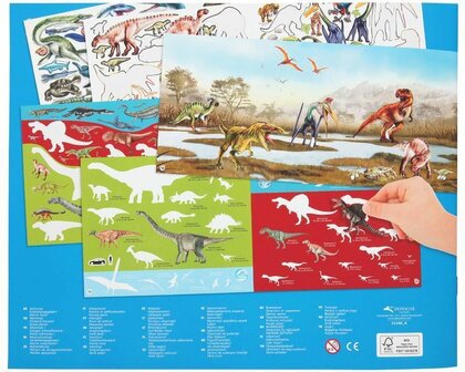 Dino World Sticker Fun