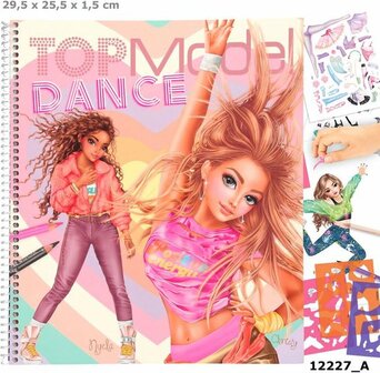 Topmodel - Dance kleurboek