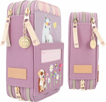 Miss Melody 3-vaks etui FARM HOUSE