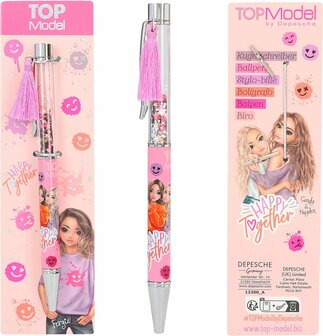 TOPModel pen met confetti HAPPY TOGETHER