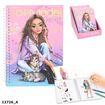 TOPModel pocket kleurboek 12726