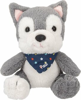 SNUKIS knuffel wolf Paul - 18 cm