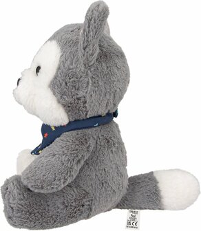 SNUKIS knuffel wolf Paul - 18 cm