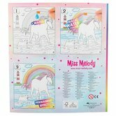 Miss Melody Water Colours boek Roze