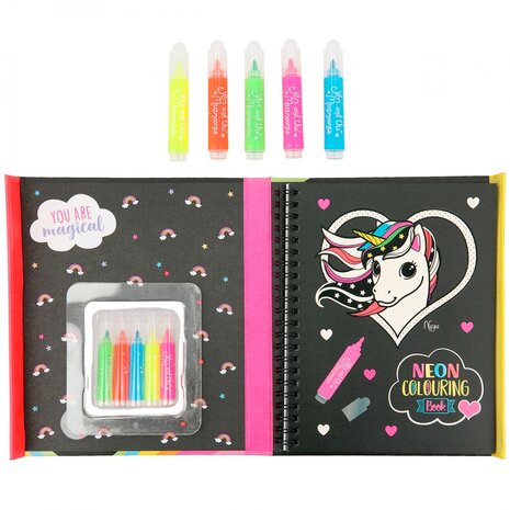 Ylvi neon kleurboek set