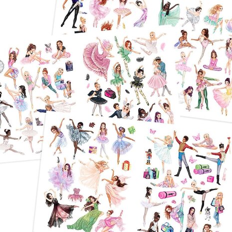 TOPModel Ballet Stickerworld