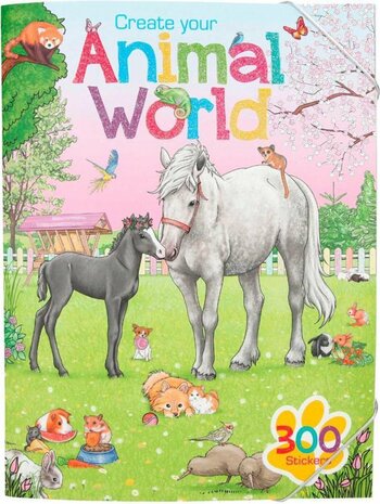 Create Your - Animal World Activity Book 