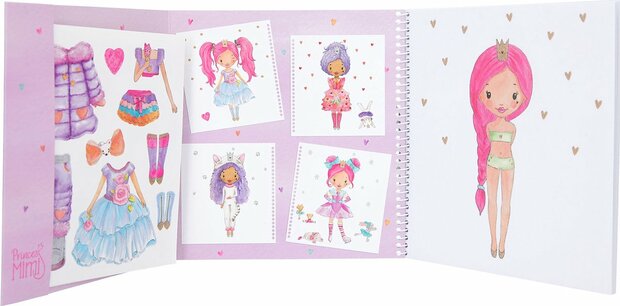 Princess Mimi Dress Me Up stickerboek