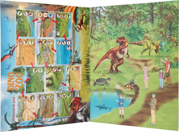 Dino World - Zoo Activity Book