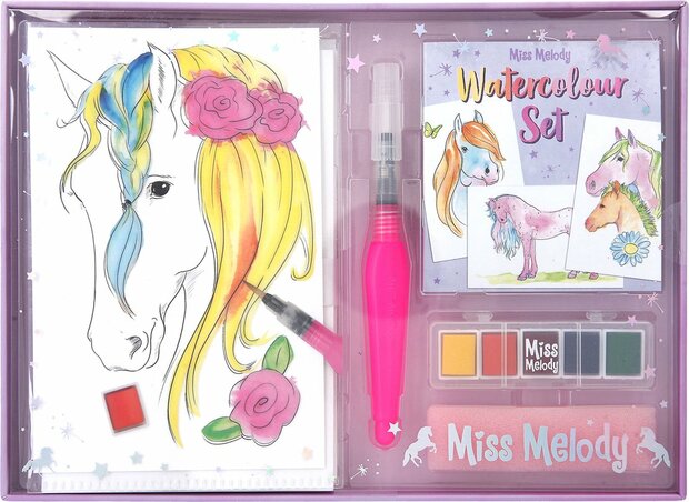 Miss Melody aquarelset