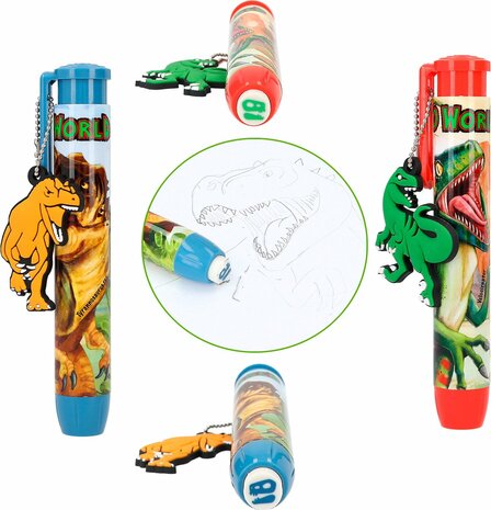 Dino World gumstift