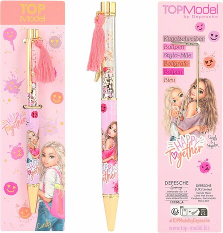 TOPModel pen met confetti HAPPY TOGETHER