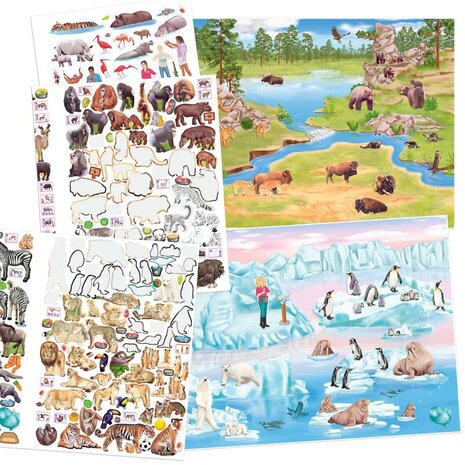 Create your ZOO stickerboek