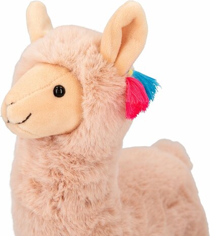 TOPModel knuffel alpaca 28 cm - COSY Roze