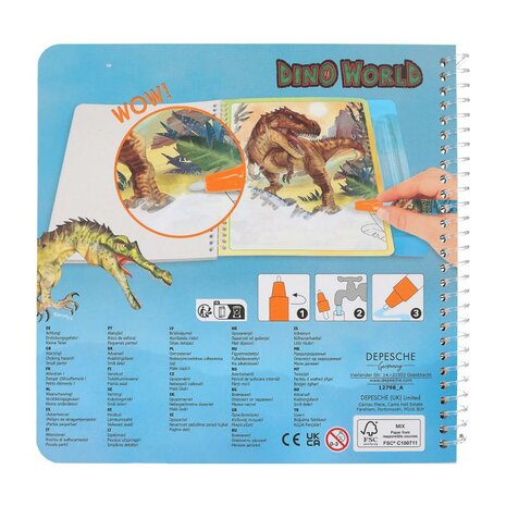 Dino World Aqua Magic Book 12798